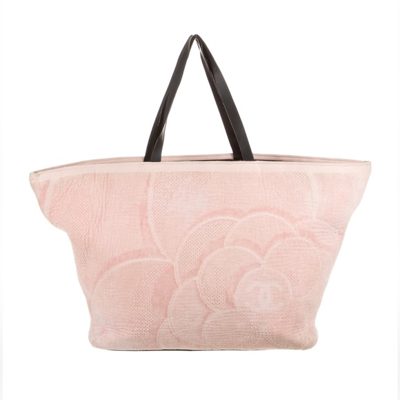 Chanel terry cloth camellia tote - Picture 3 of 11